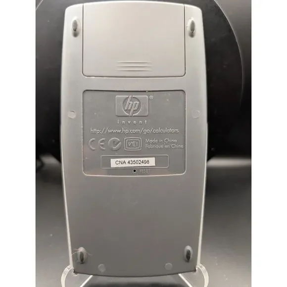 HP 33s Scientific Calculator w/ Case • RPN Mode • Tested • Serial CNA43502498 - Picture 2 of 4